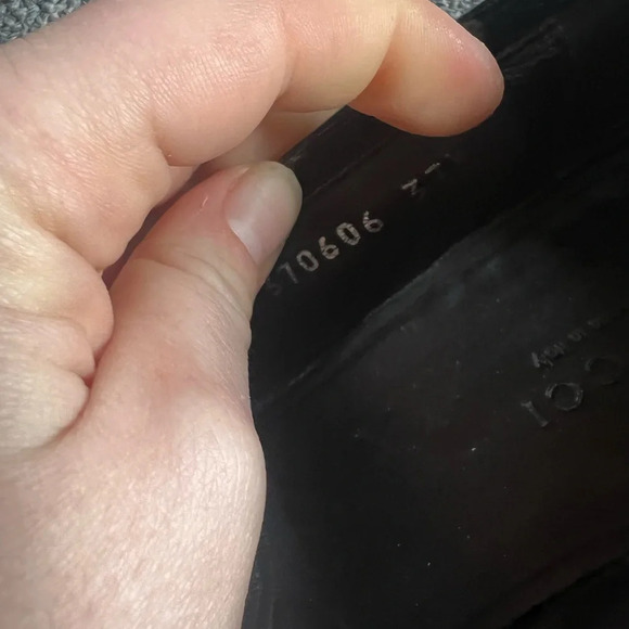 Gucci Square Toe Loafers, size 37.5 - Picture 9 of 9